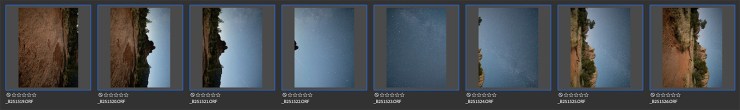 panorama sequence of images