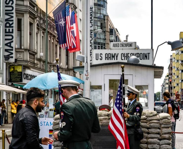 Checkpoint Charlie in Berlin travel