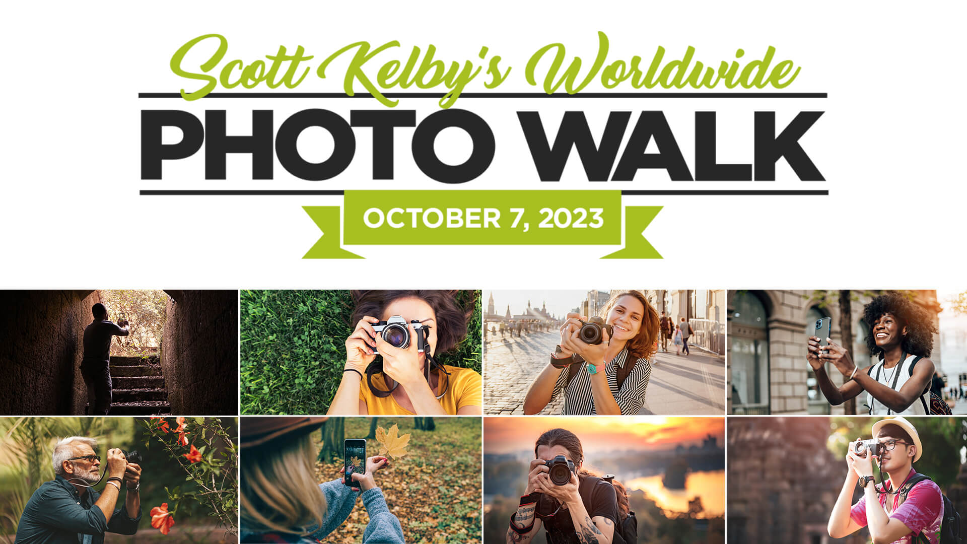 Scott Kelby’s worldwide photo walk 2023: Walk With A Cause!